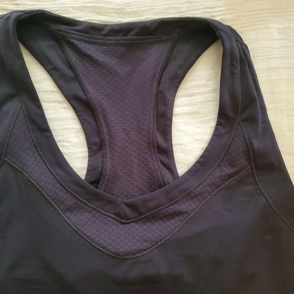 MEC Black Tank Top Racer Back Size M - Picture 3 of 8